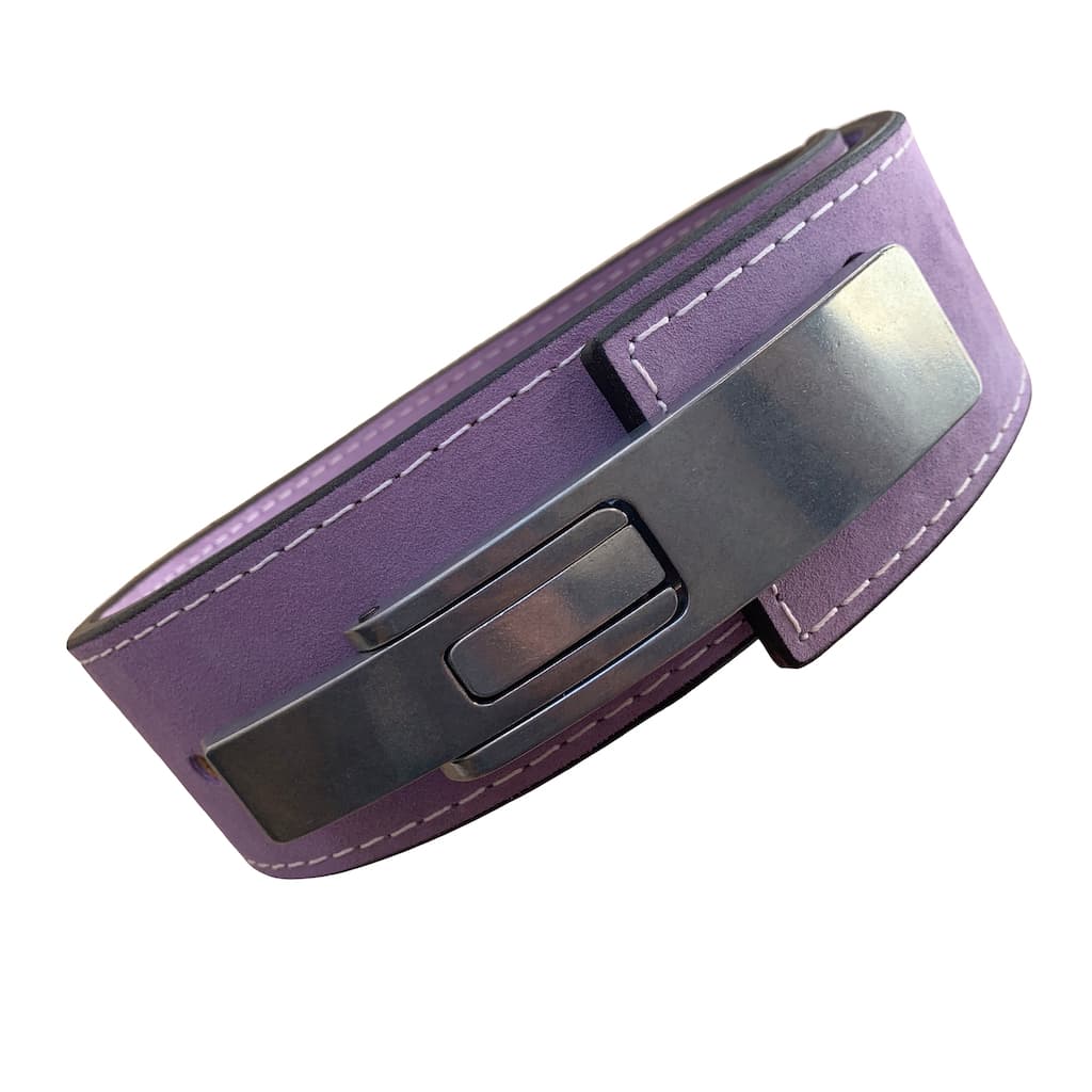 Pioneer Fitness Powerlifting Lever Belt – 10mm thick – 3" wide (Single Colour Suede) - 9 for 9