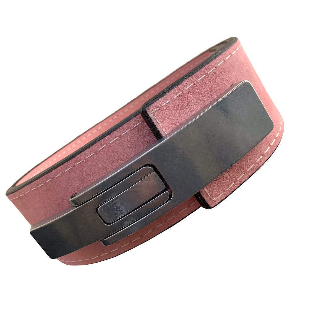Pioneer Fitness Powerlifting Lever Belt – 10mm thick – 3" wide (Single Colour Suede) - 9 for 9