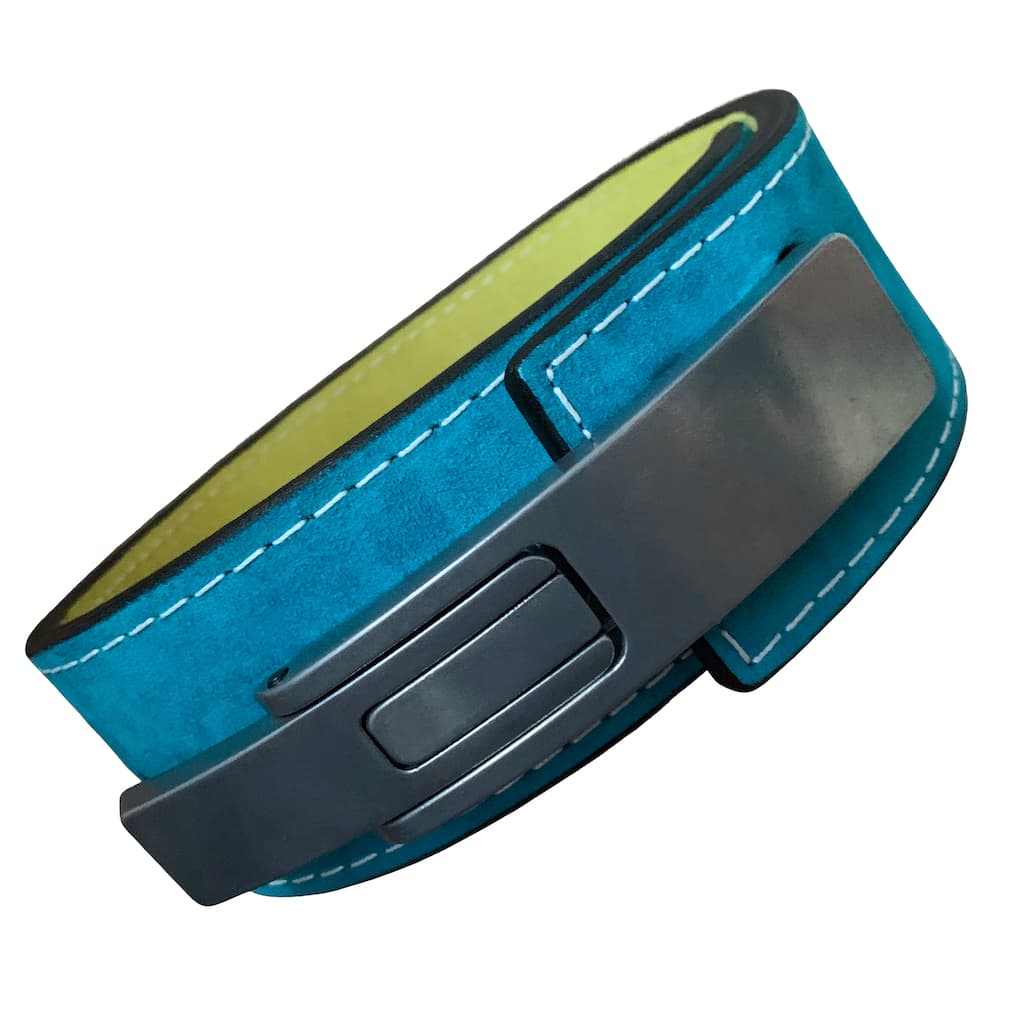 Pioneer Fitness Powerlifting Lever Belt – 10mm thick – 3" wide (Two Tone Suede) - 9 for 9