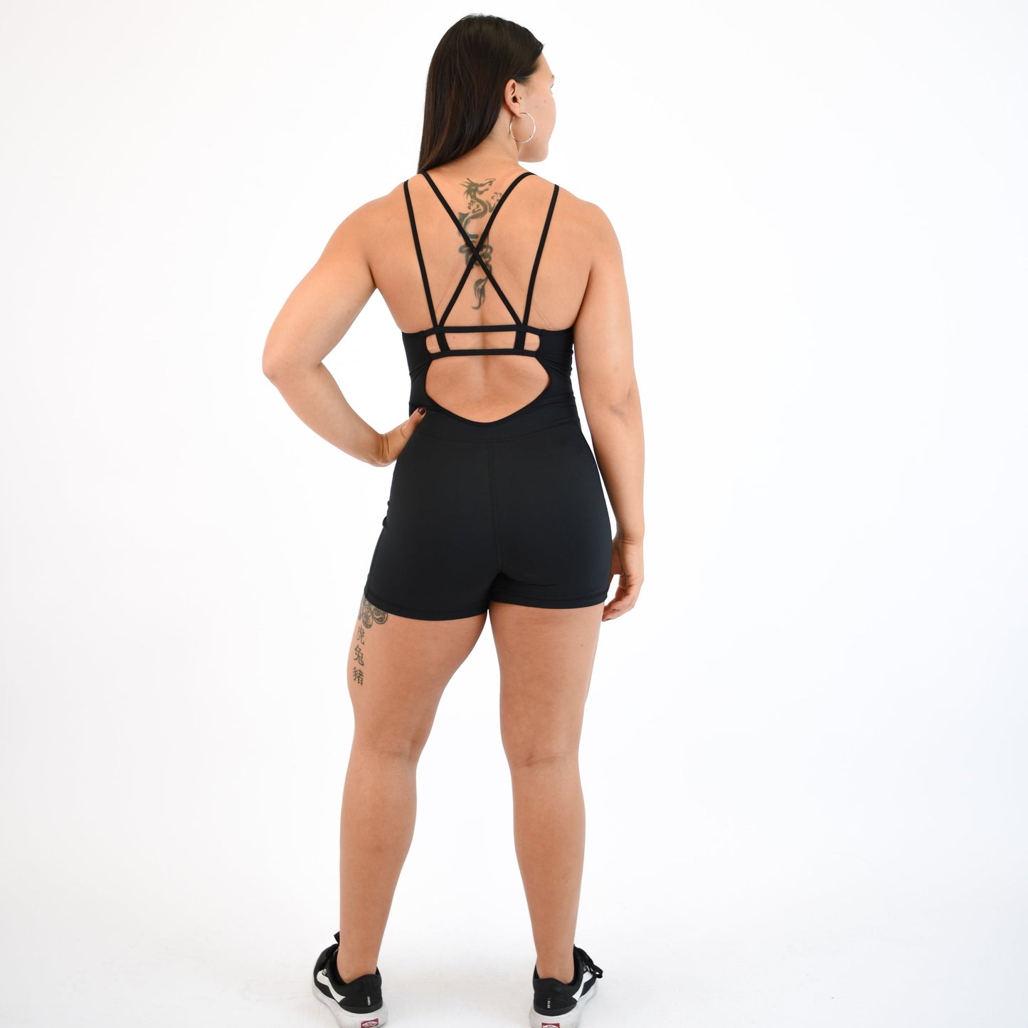 FLEO Singlet (Black + Neon Green)