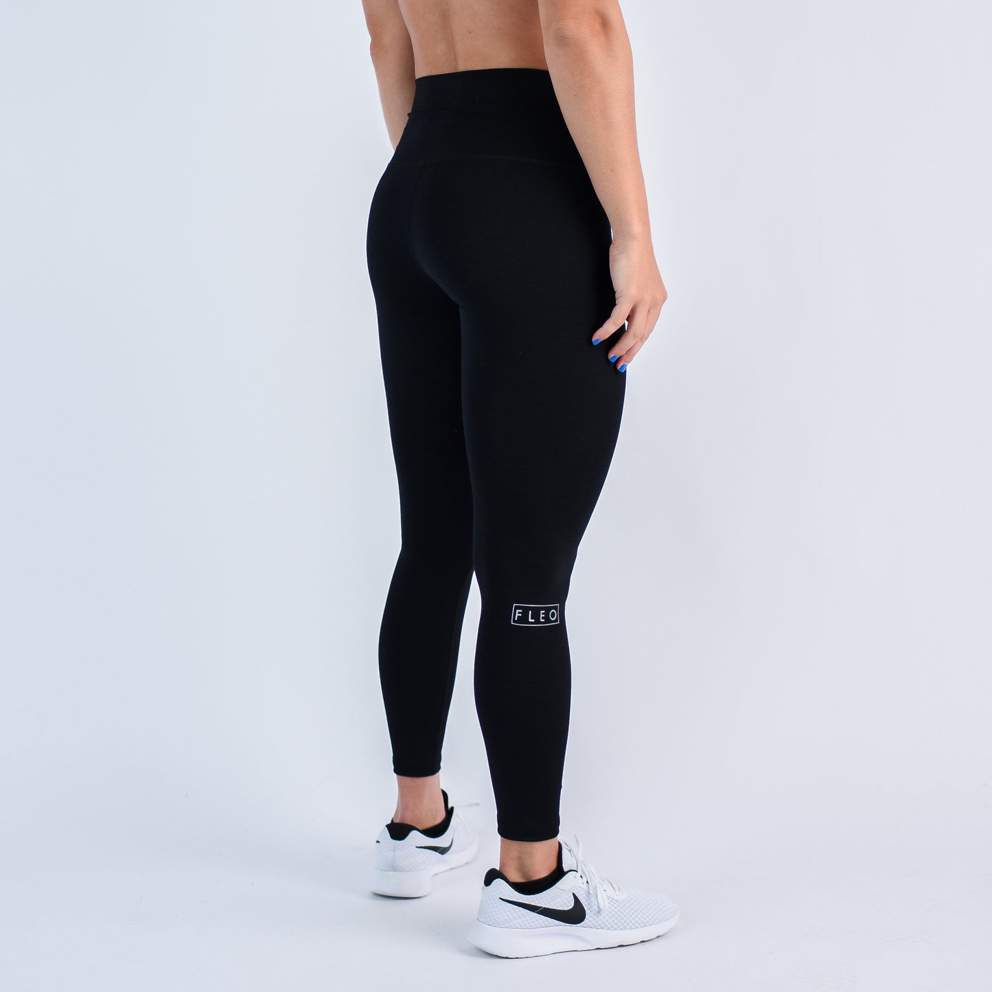 FLEO El Toro 25" Black Leggings (Rib)