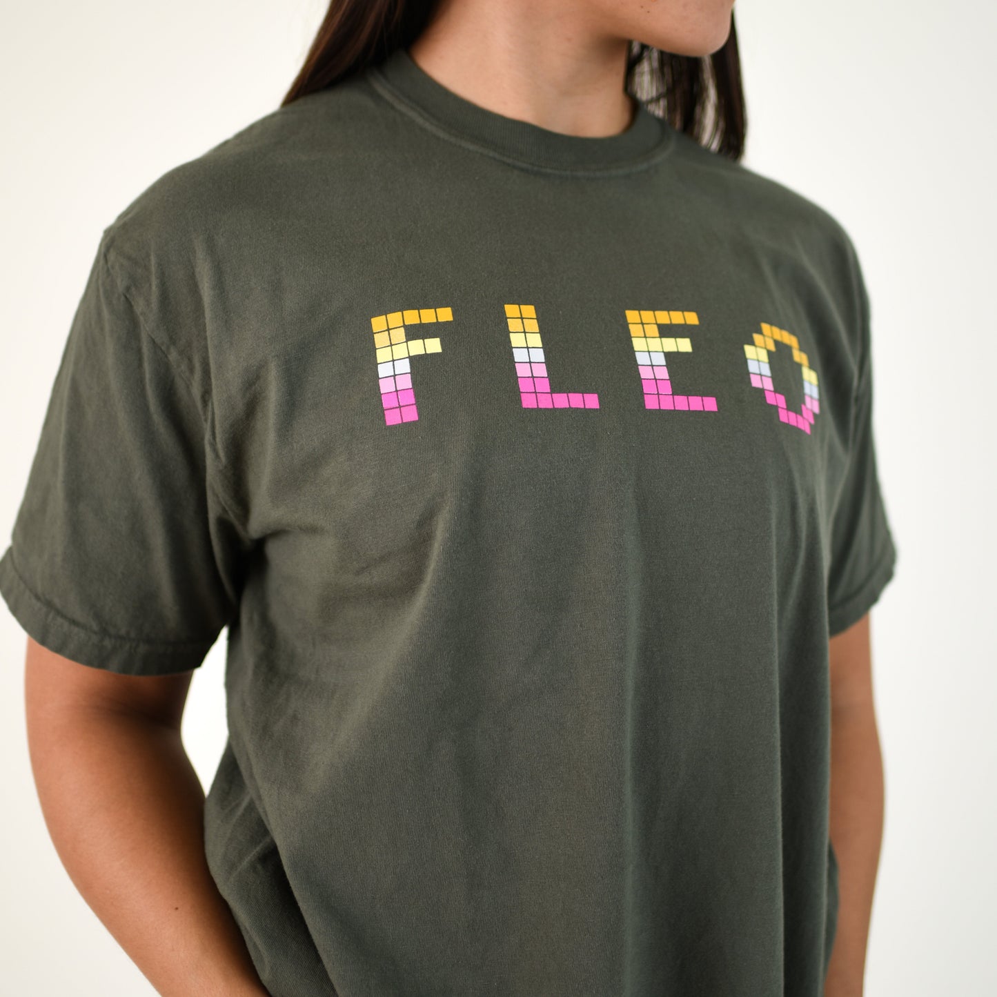 FLEO Oversized Tee - Sage