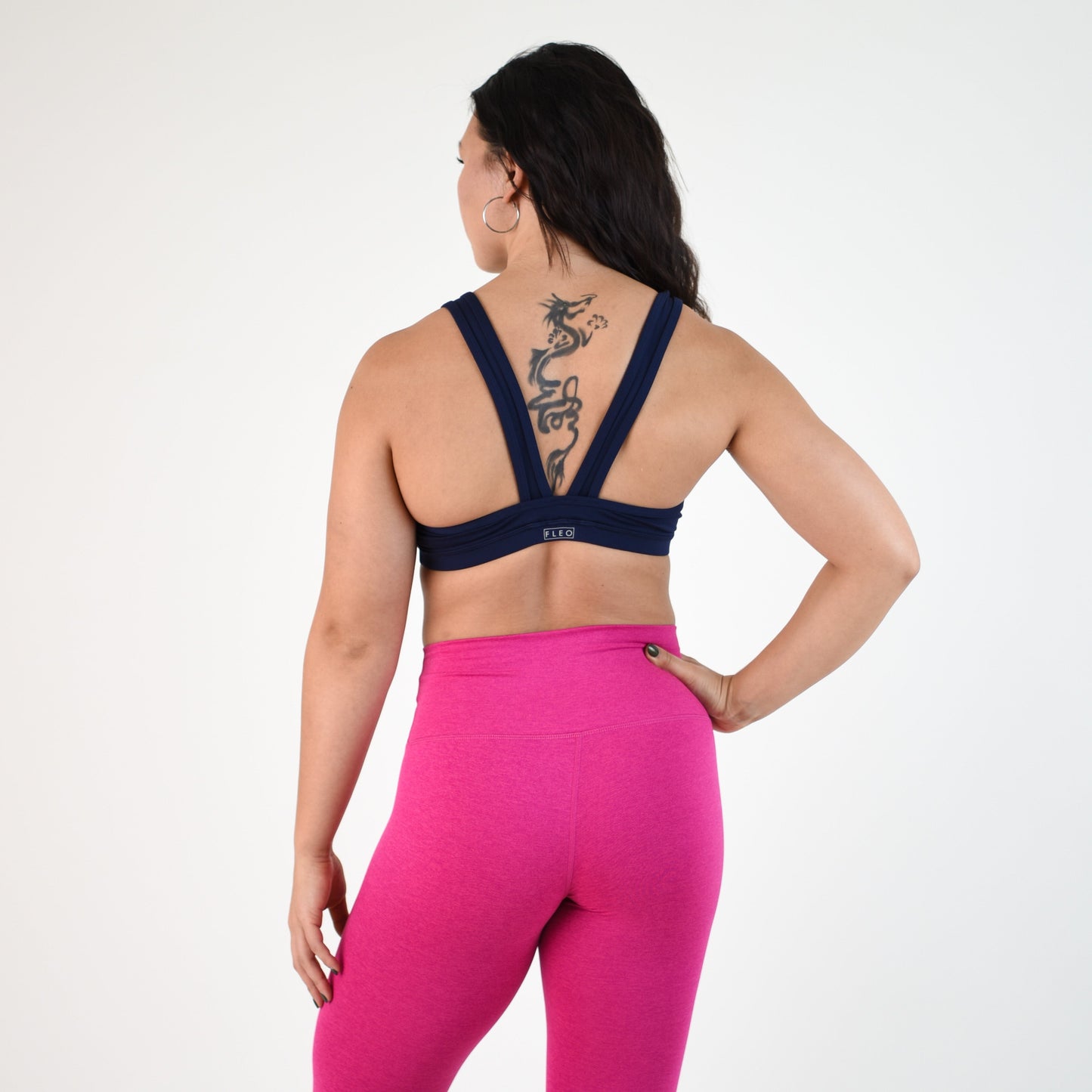 FLEO VaVaVoom Sports Bra - Classic Navy