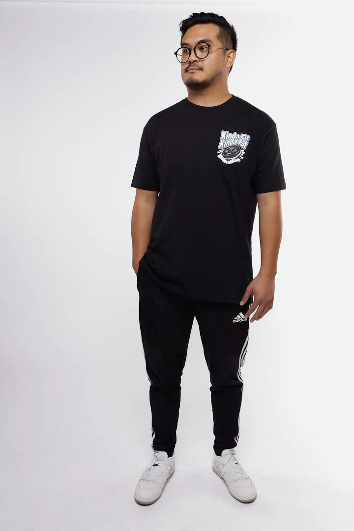 Kinda Fit Kinda Fat Cookie Sandwheych Tee (Black)