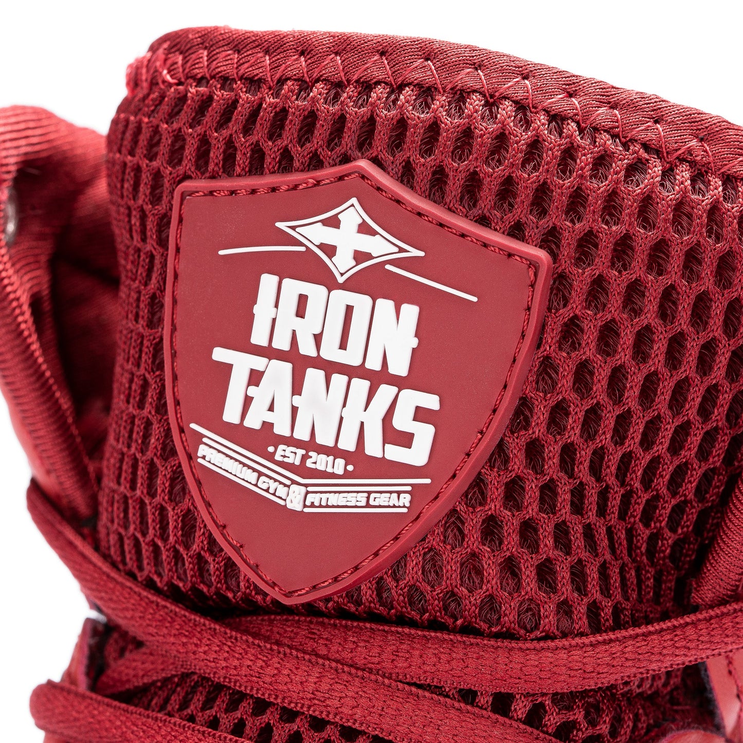 Iron Tanks Titan III Gym Shoes (Diablo Red)