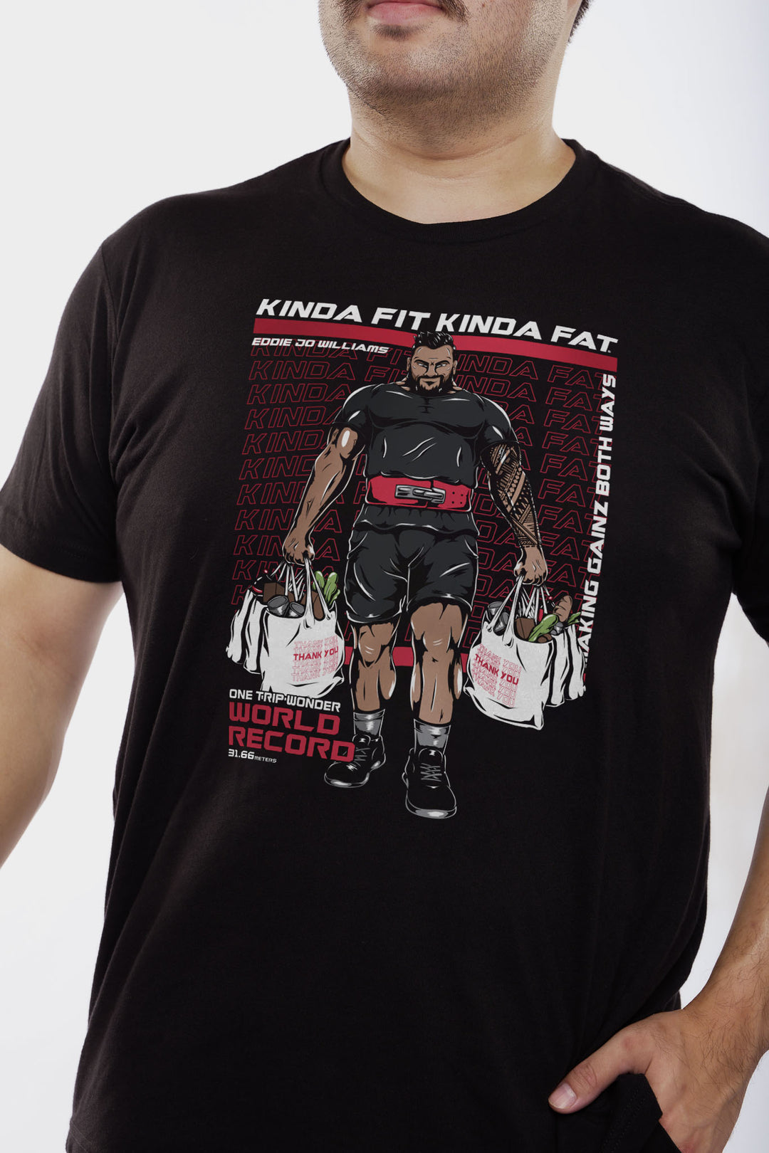 Kinda Fit Kinda Fat KFKF x Eddie Jo Williams One Trip Wonder Tee