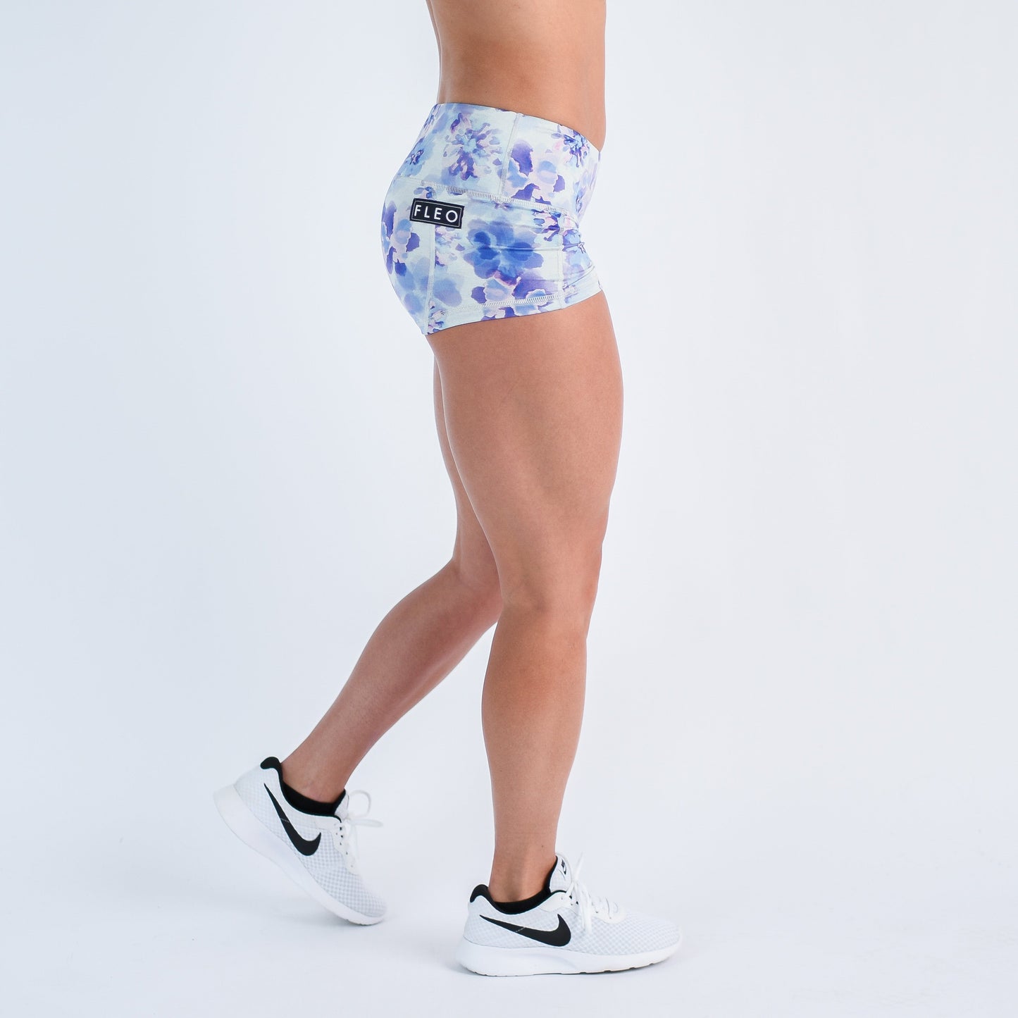 FLEO Heather Vapour Shorts (Low-rise Contour)