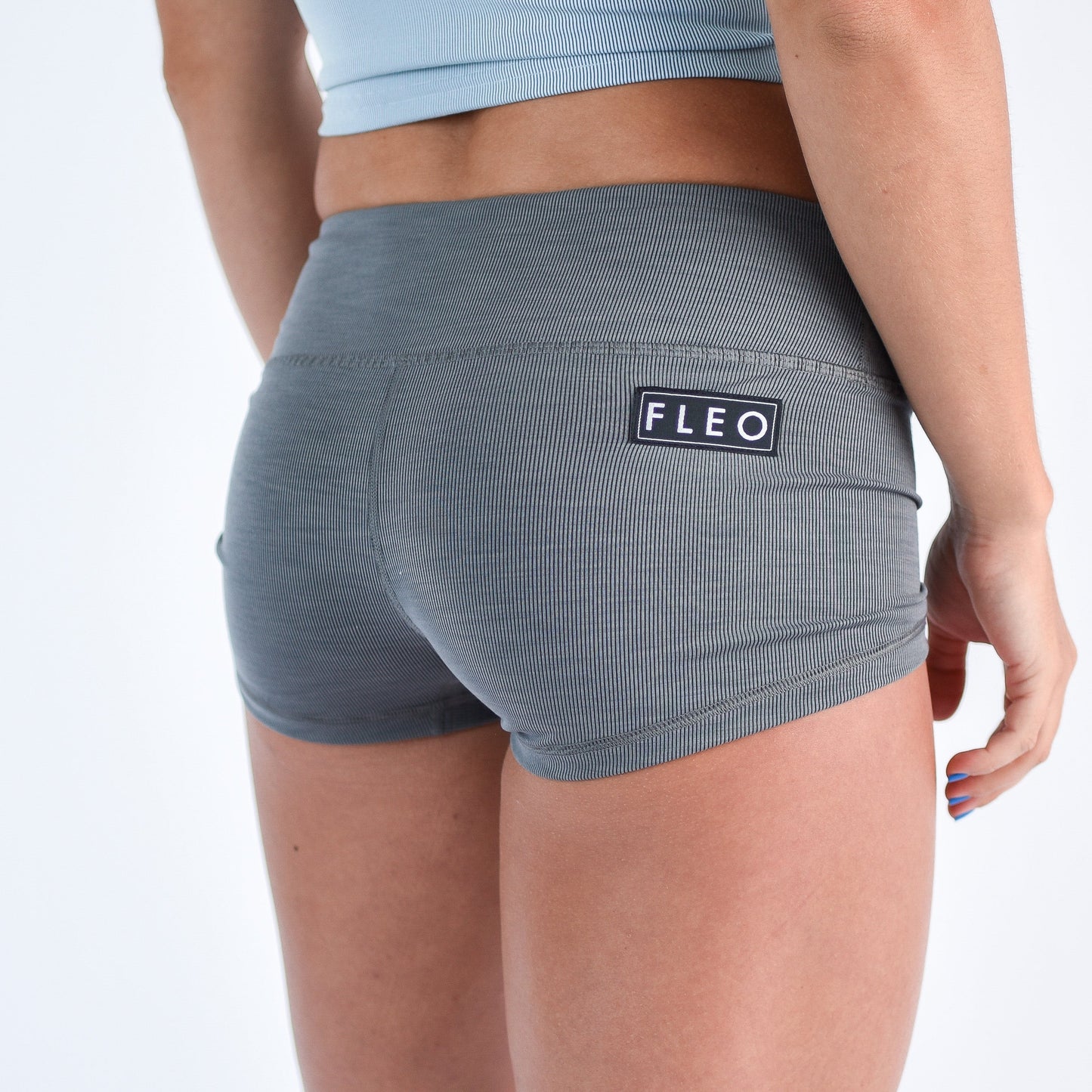 FLEO Grey + Black Shorts (Original)
