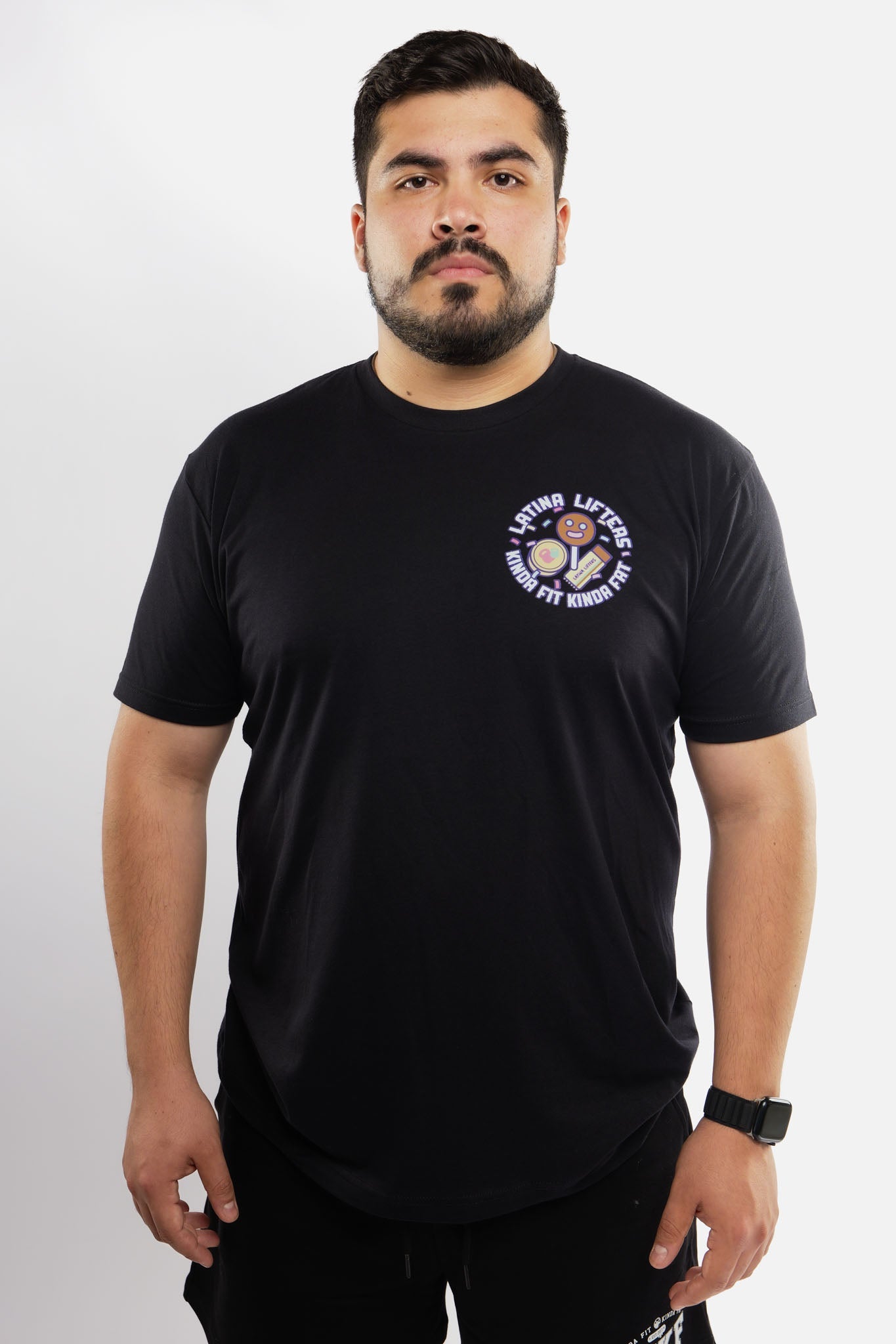 Kinda Fit Kinda Fat KFKF x Latina Lifters Los Dulces Tee (Black)