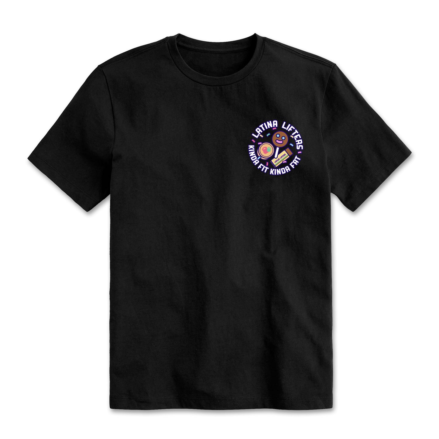 Kinda Fit Kinda Fat KFKF x Latina Lifters Los Dulces Tee (Black)
