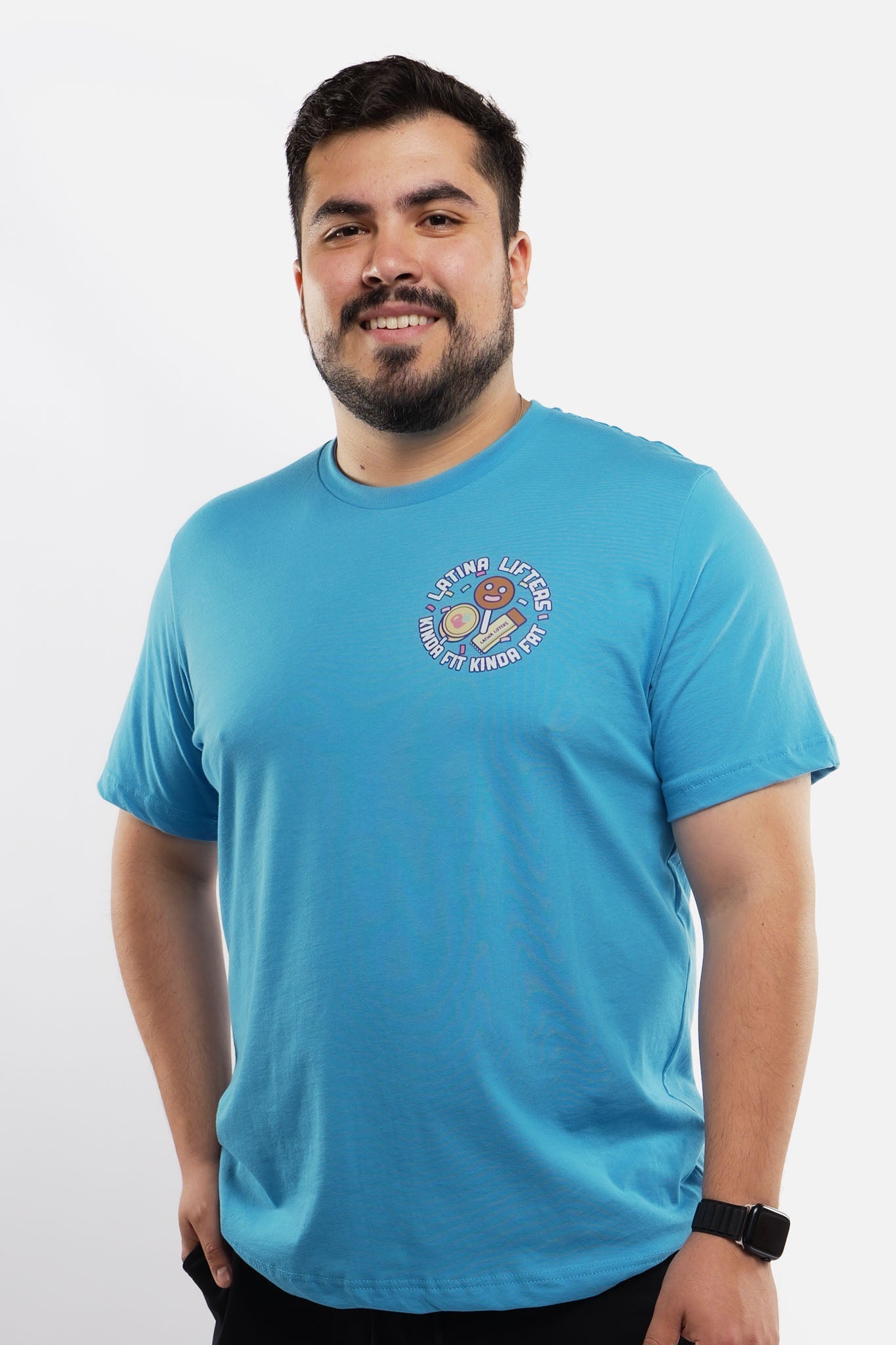 Kinda Fit Kinda Fat KFKF x Latina Lifters Los Dulces Tee (Blue)