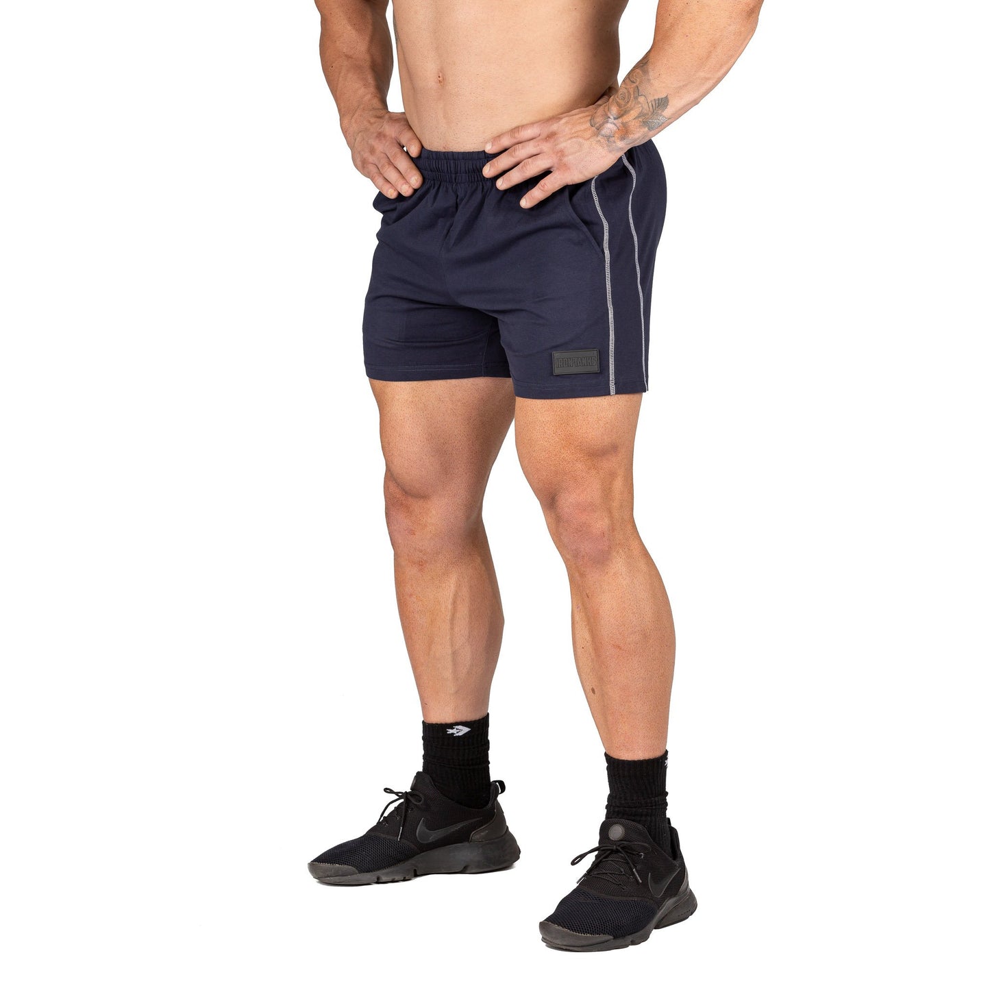 Iron Tanks Men's N1 Classic Shorts II (Navy Blue)