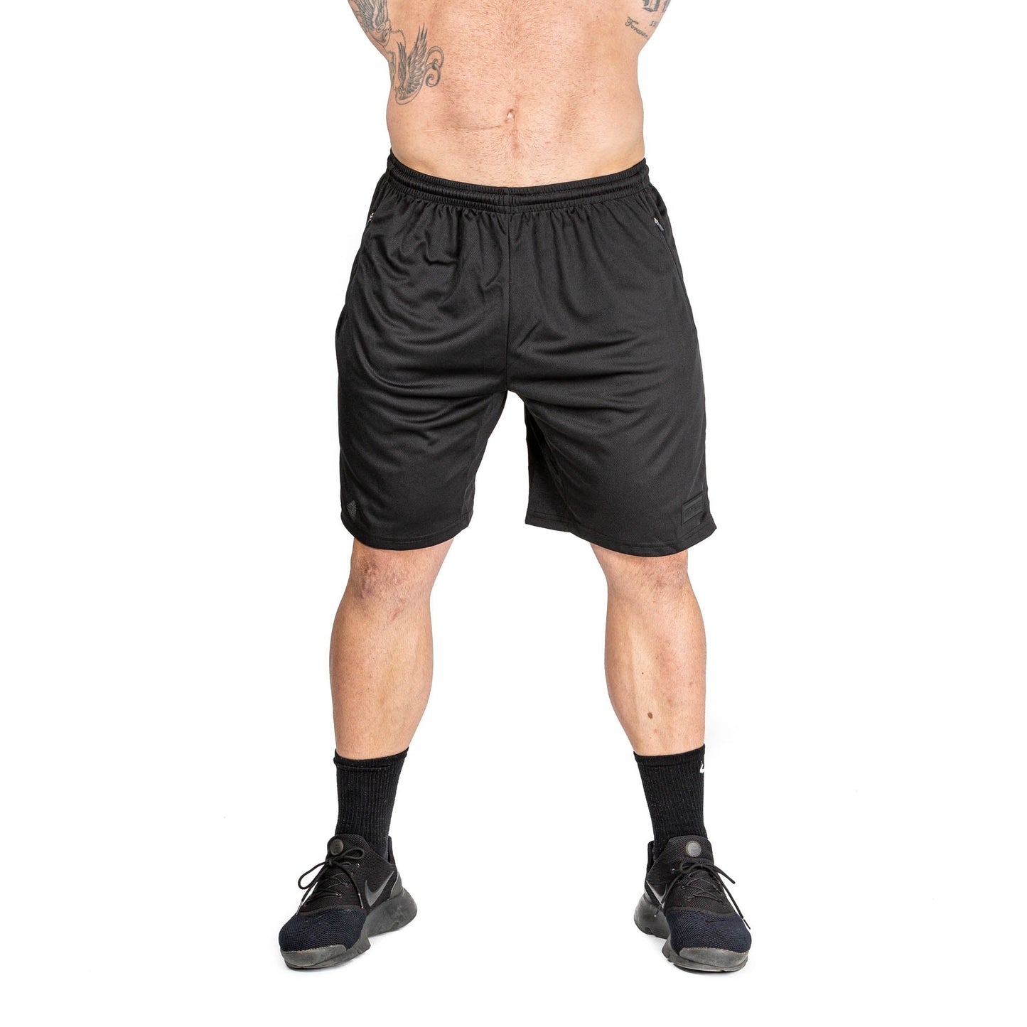 Iron Tanks Men's Heavy Hauler Shorts II (Black)