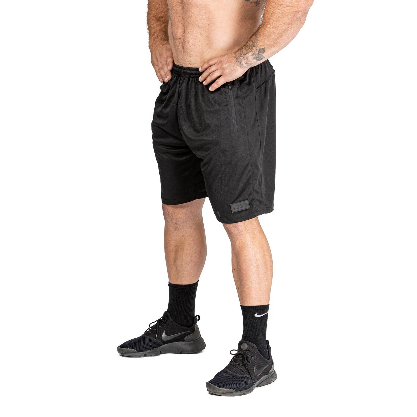 Iron Tanks Men's Heavy Hauler Shorts II (Black)