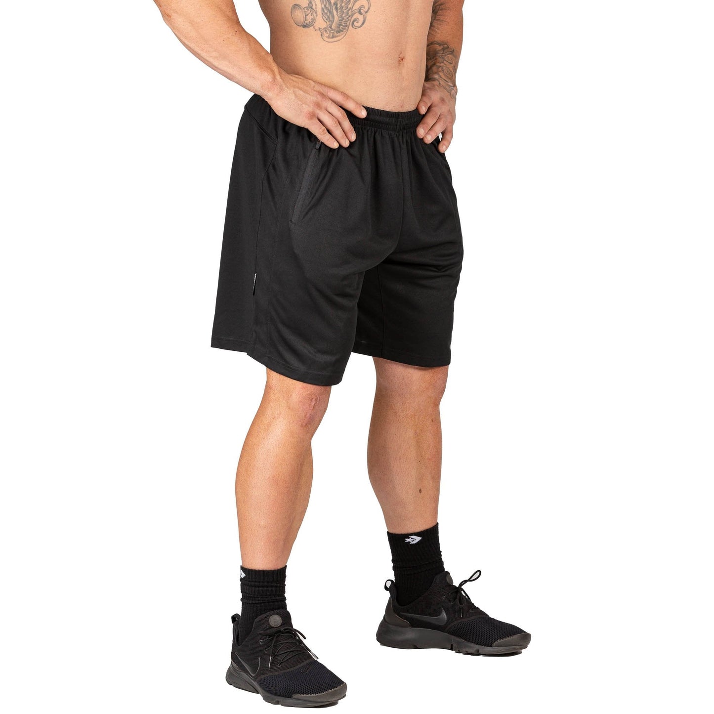 Iron Tanks Men's Heavy Hauler Shorts II (Black)