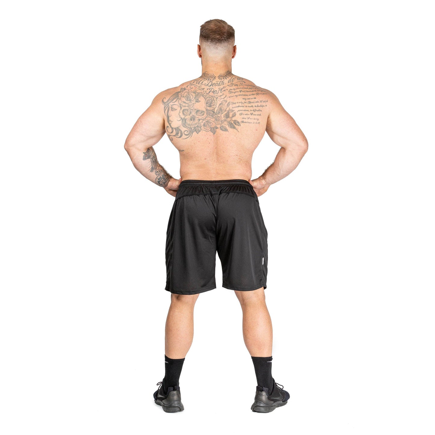 Iron Tanks Men's Heavy Hauler Shorts II (Black)