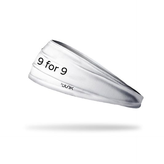JUNK 9 for 9 White Headband (Big Bang Lite)