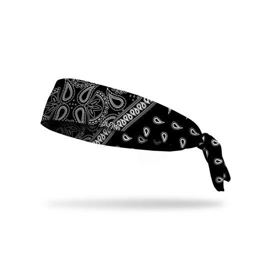JUNK Black Lightning Headband (Flex Tie)