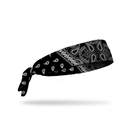 JUNK Black Lightning Headband (Flex Tie)