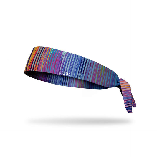 JUNK Black Rock Rave Headband (Flex Tie)