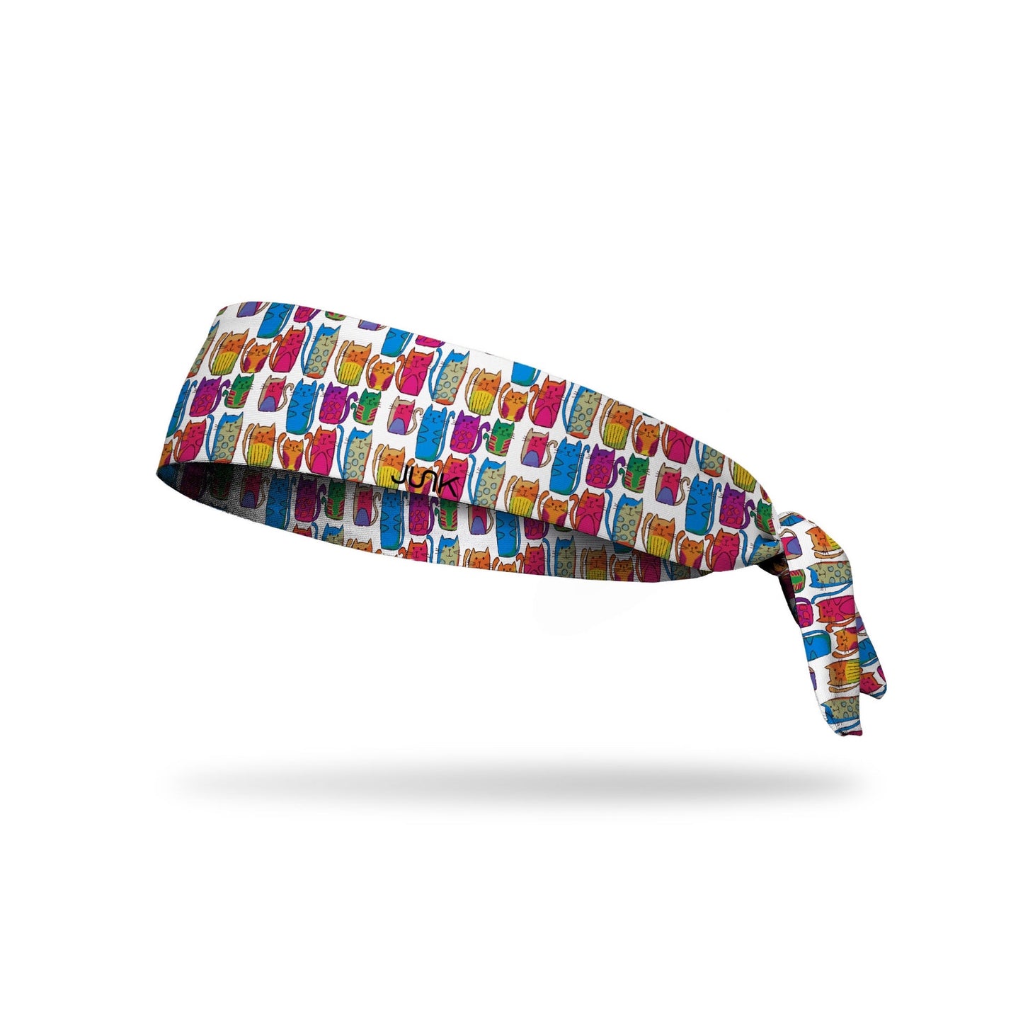 JUNK Cats on Parade Headband (Flex Tie)