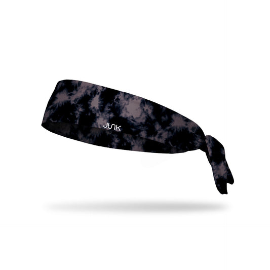 JUNK Duo-Dye Black Headband (Flex Tie)