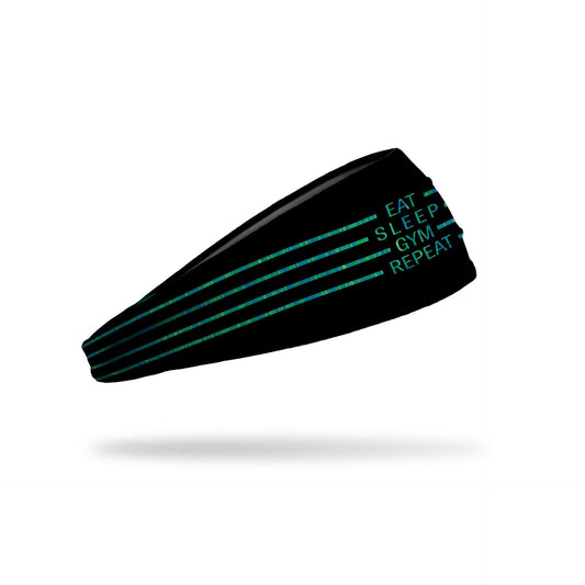 JUNK Eat Sleep Gym Repeat Headband (Big Bang Lite)