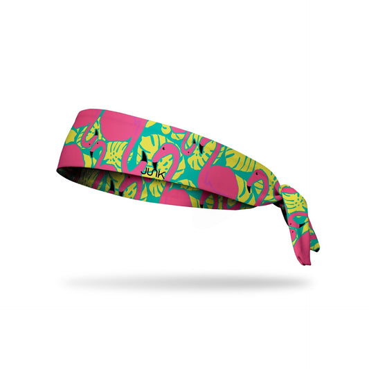 JUNK Flamingo Conga Headband (Flex Tie)