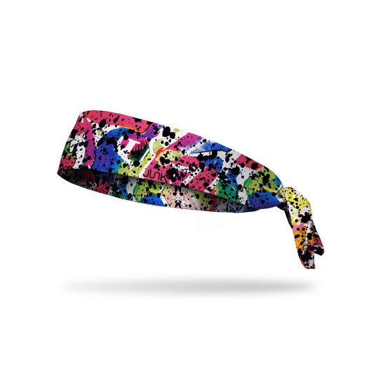 JUNK Graffiti Splatter Headband (Flex Tie)
