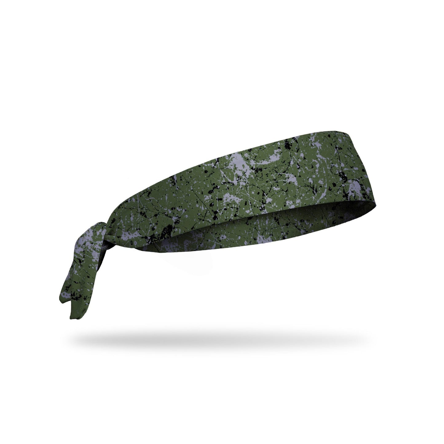 JUNK Obscurred Green Headband (Flex Tie)
