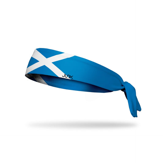 JUNK Scotland Flag Headband (Flex Tie)