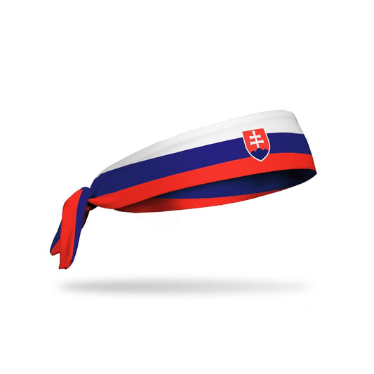 JUNK Slovakia Flag Headband (Flex Tie)