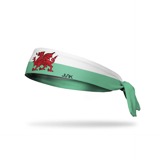 JUNK Wales Flag Headband (Flex Tie)
