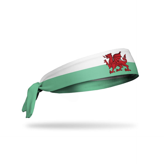 JUNK Wales Flag Headband (Flex Tie)