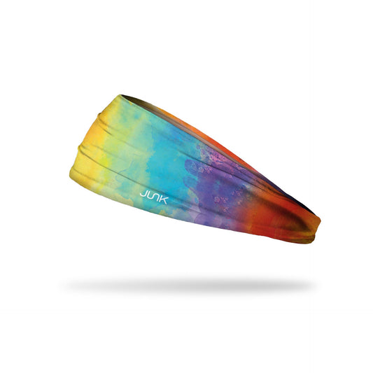JUNK Washed Out Rainbow Headband (Big Bang Lite)