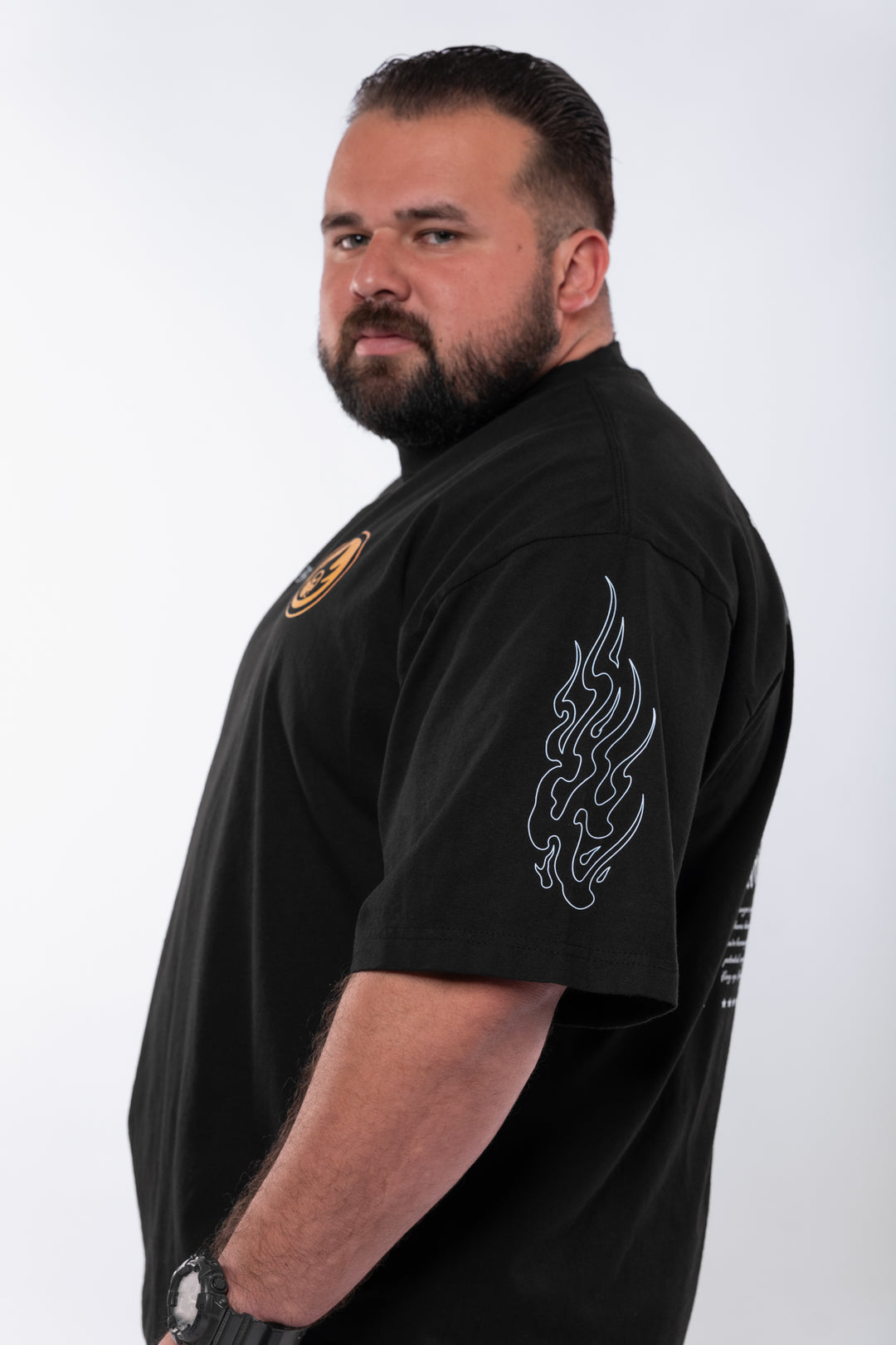 Kinda Fit Kinda Fat Charbeque Premium Oversized Tee
