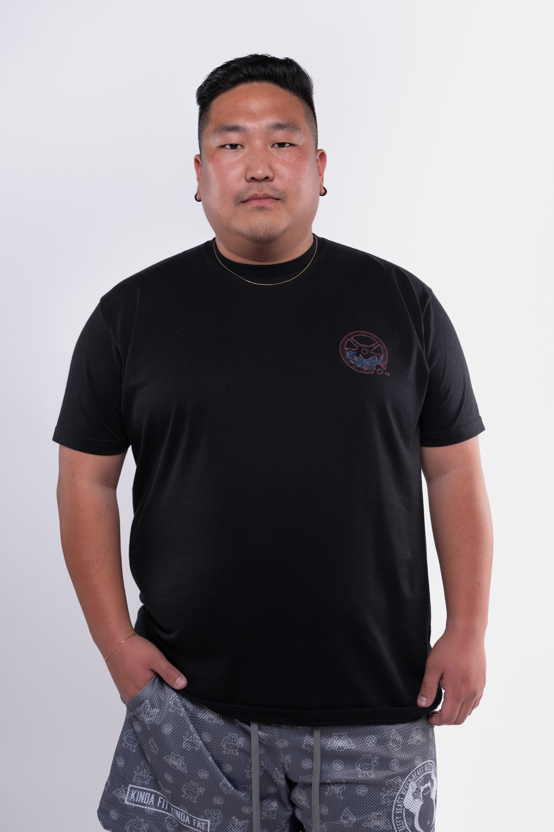 Kinda Fit Kinda Fat Wheyquaza vs Gyarolldos Tee