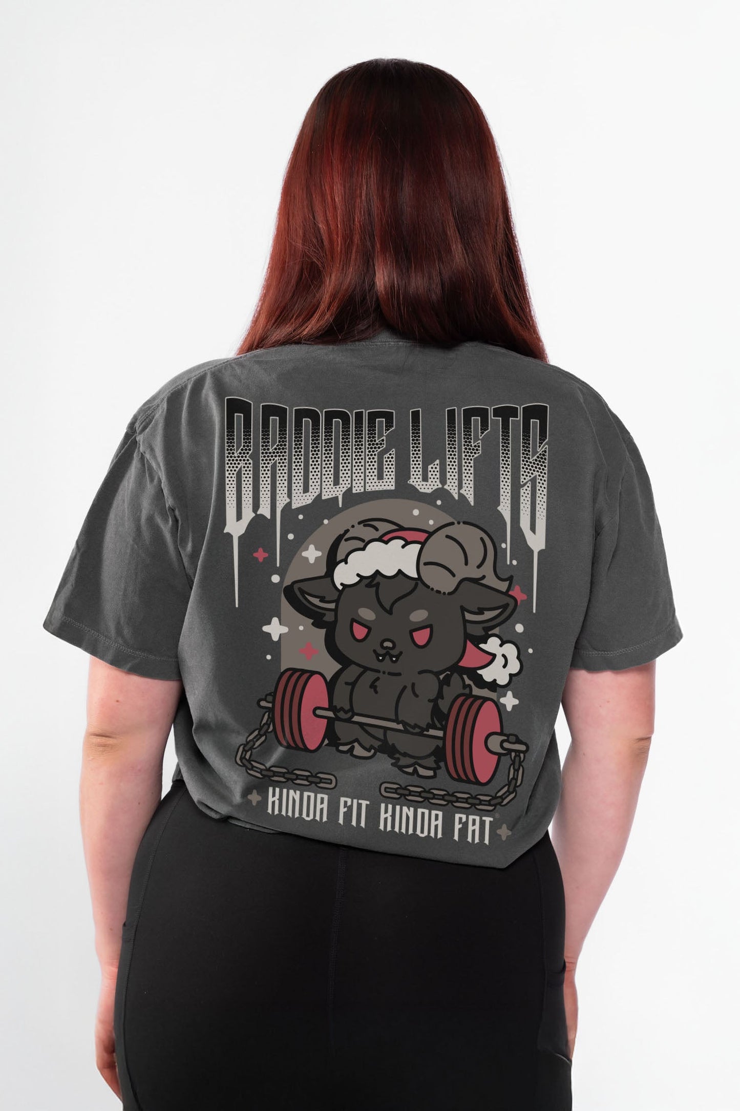 Kinda Fit Kinda Fat Baddie Lifts Boxy Tee