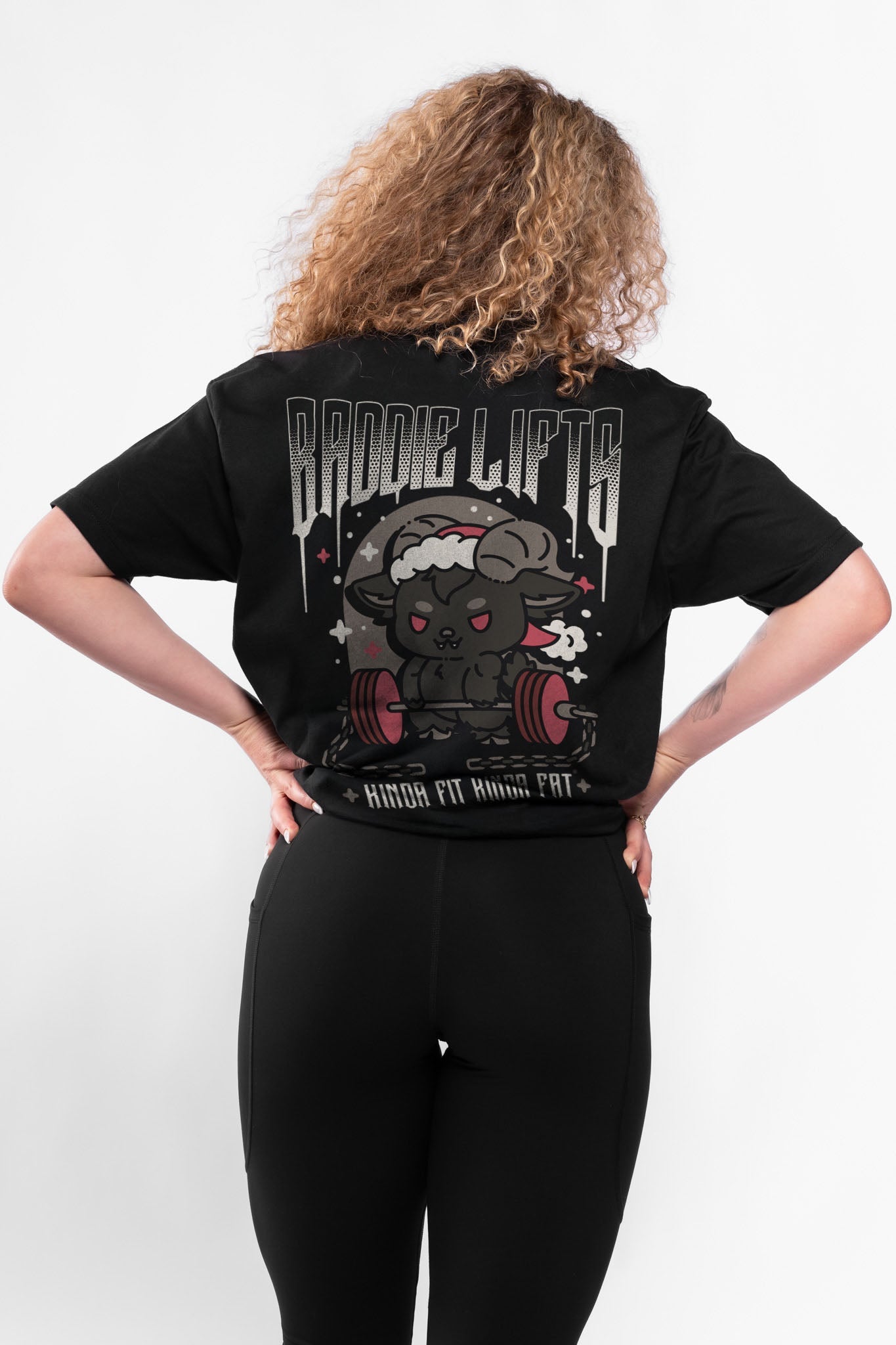 Kinda Fit Kinda Fat Baddie Lifts Tee