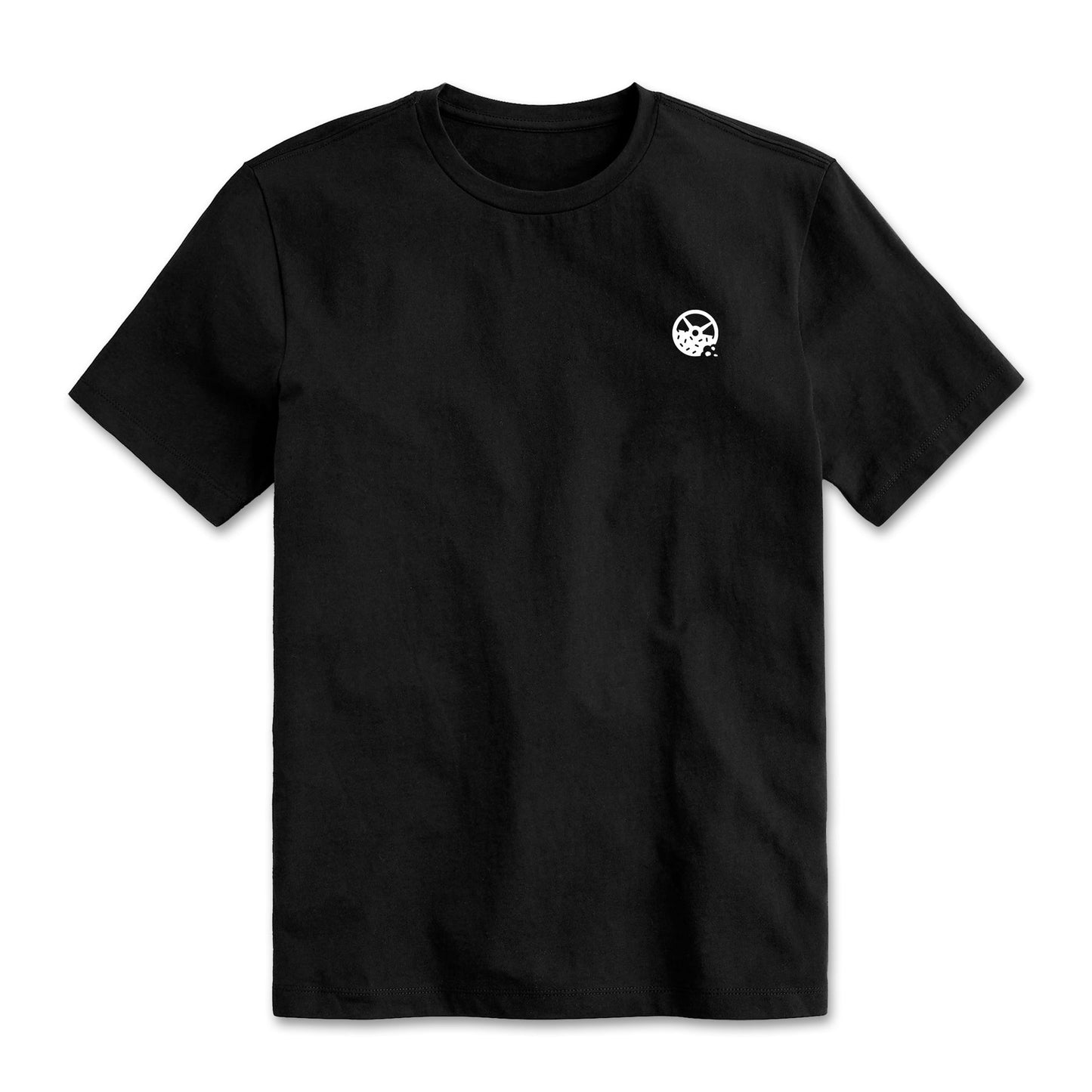 Kinda Fit Kinda Fat Bar Logo Tee (Black / White)
