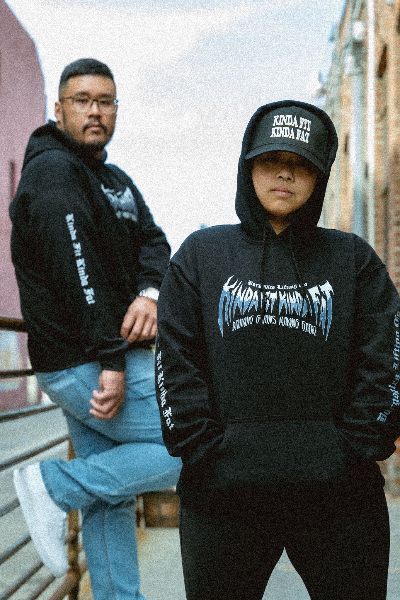 Kinda Fit Kinda Fat Bargoyles Hoodie