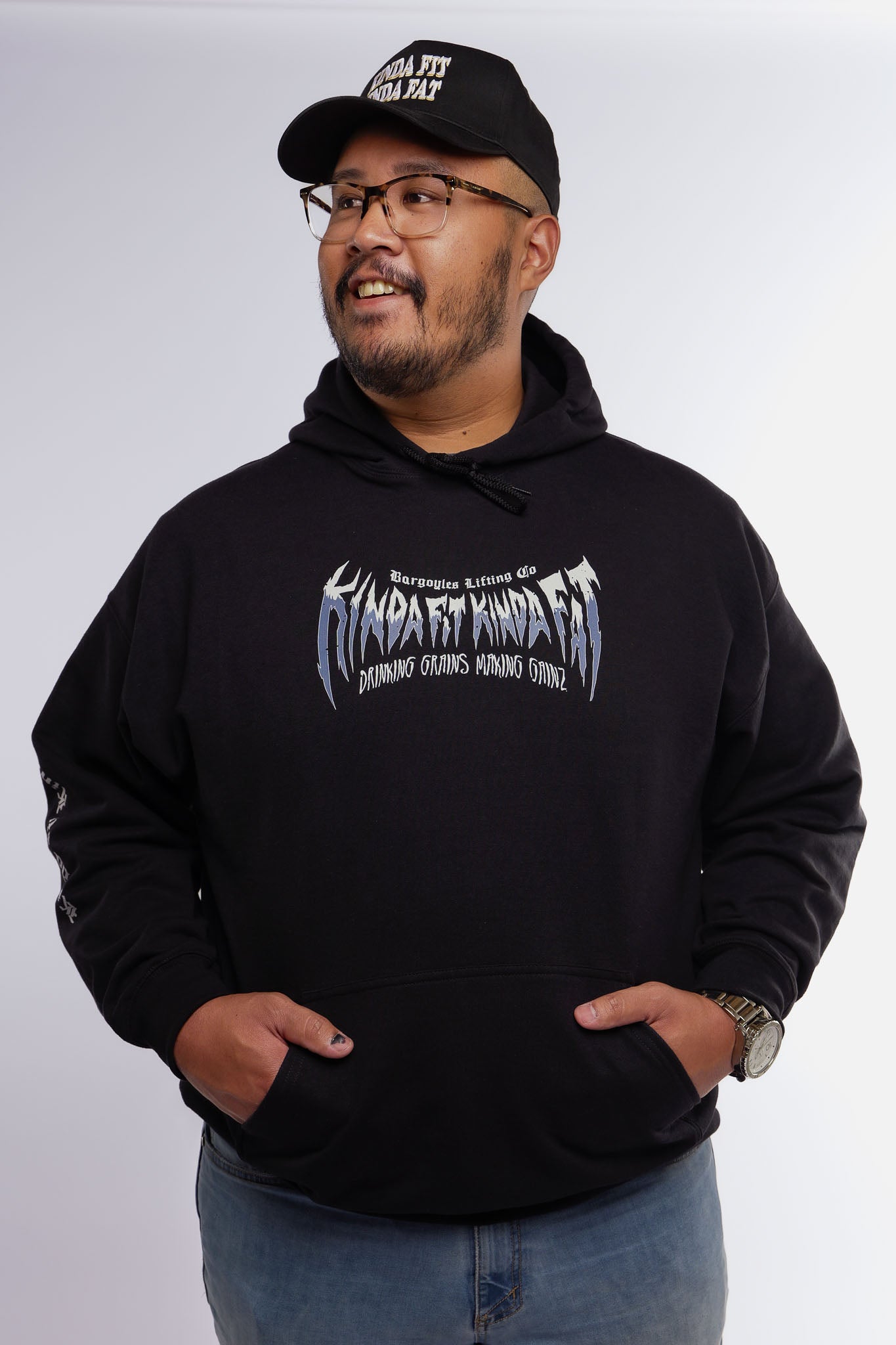 Kinda Fit Kinda Fat Bargoyles Hoodie