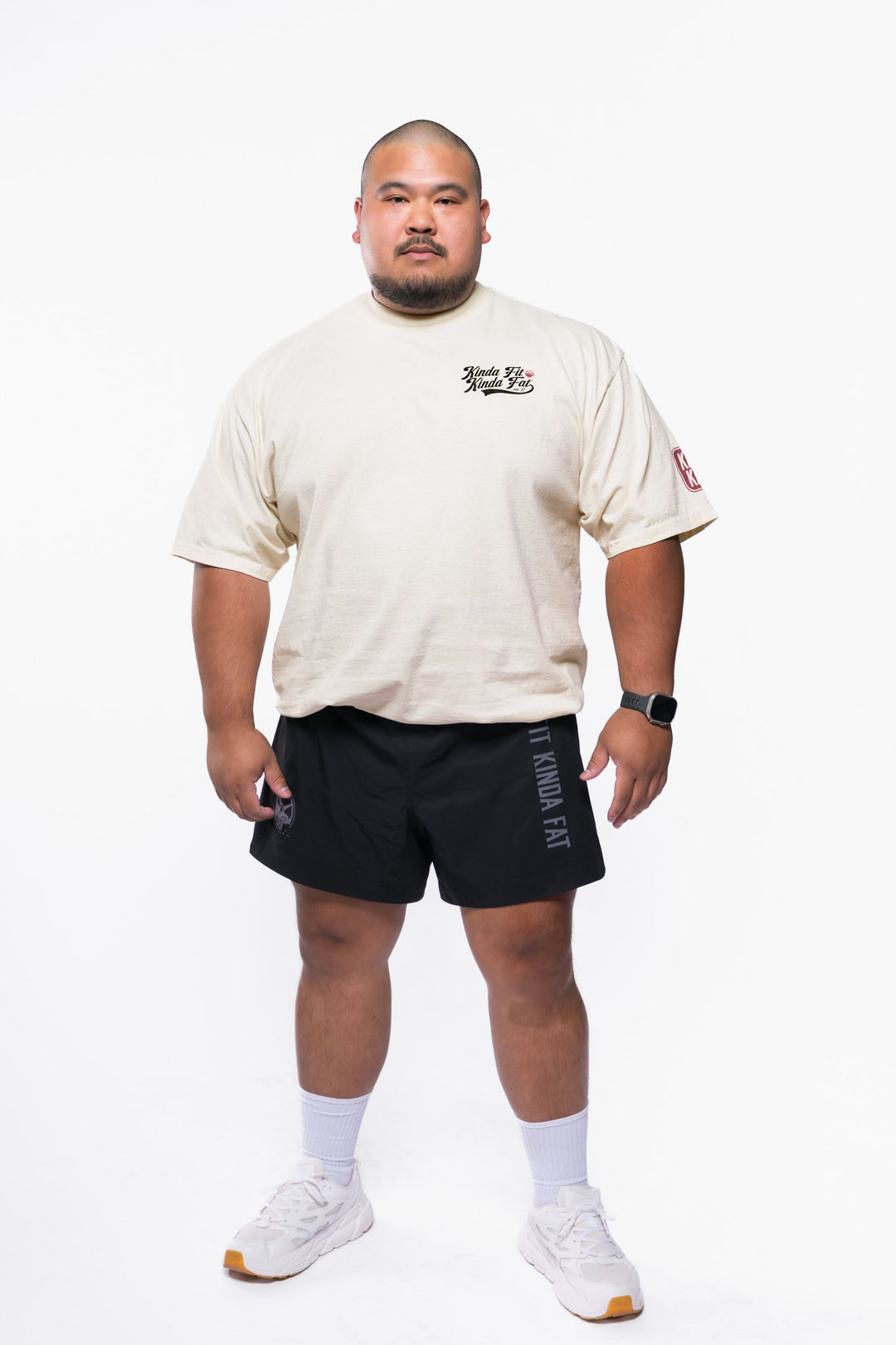 Kinda Fit Kinda Fat Batter Premium Oversized Tee