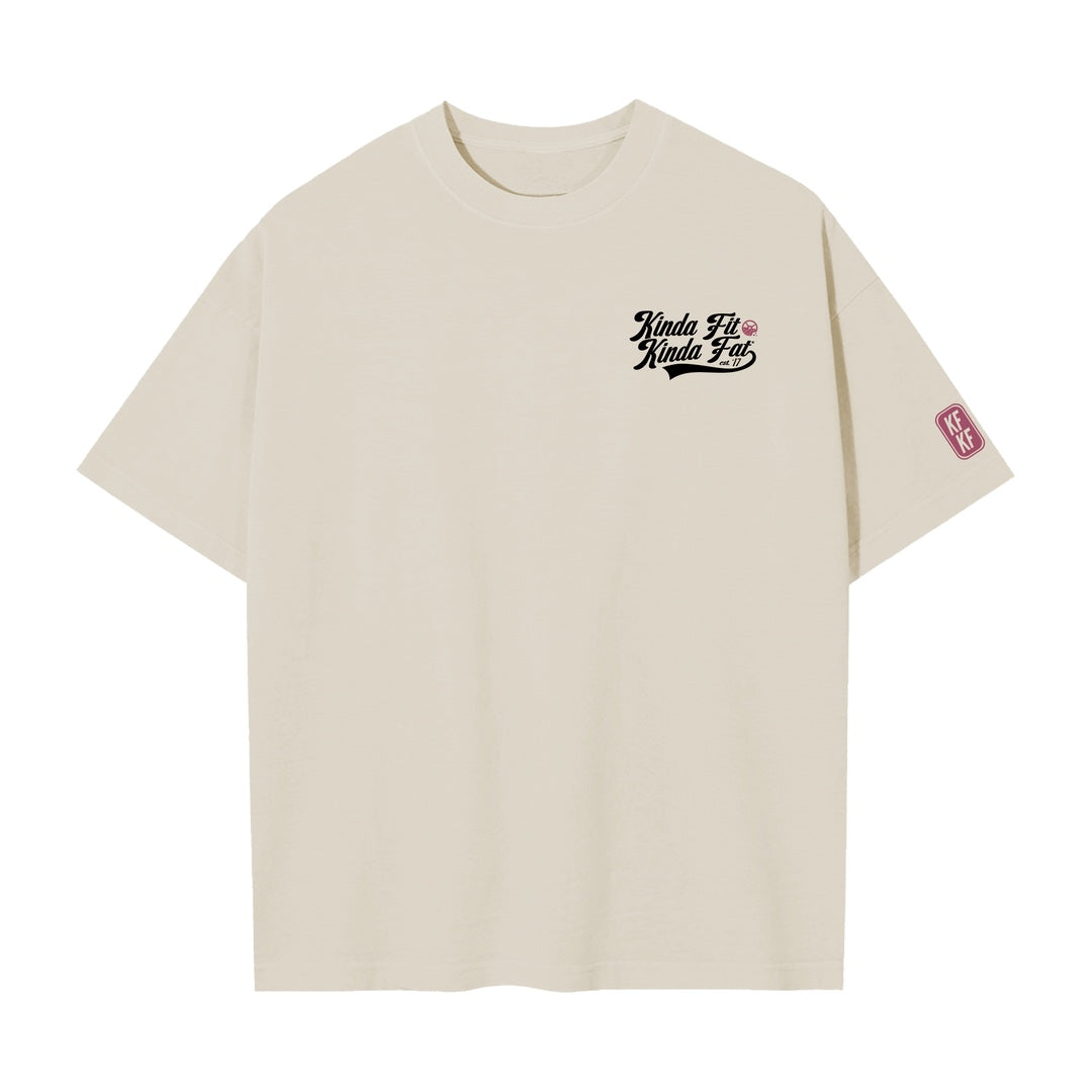 Kinda Fit Kinda Fat Batter Premium Oversized Tee