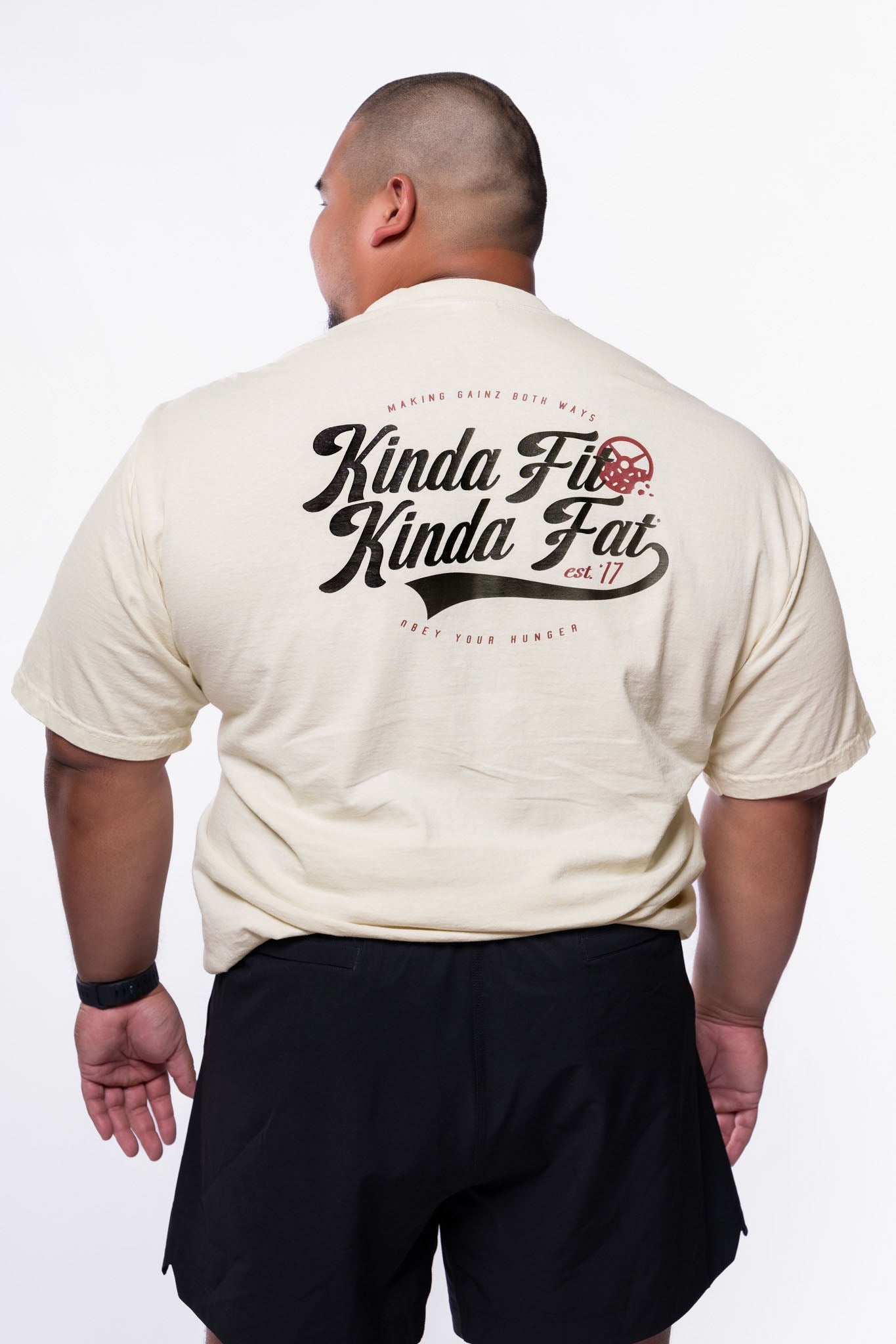 Kinda Fit Kinda Fat Batter Premium Oversized Tee