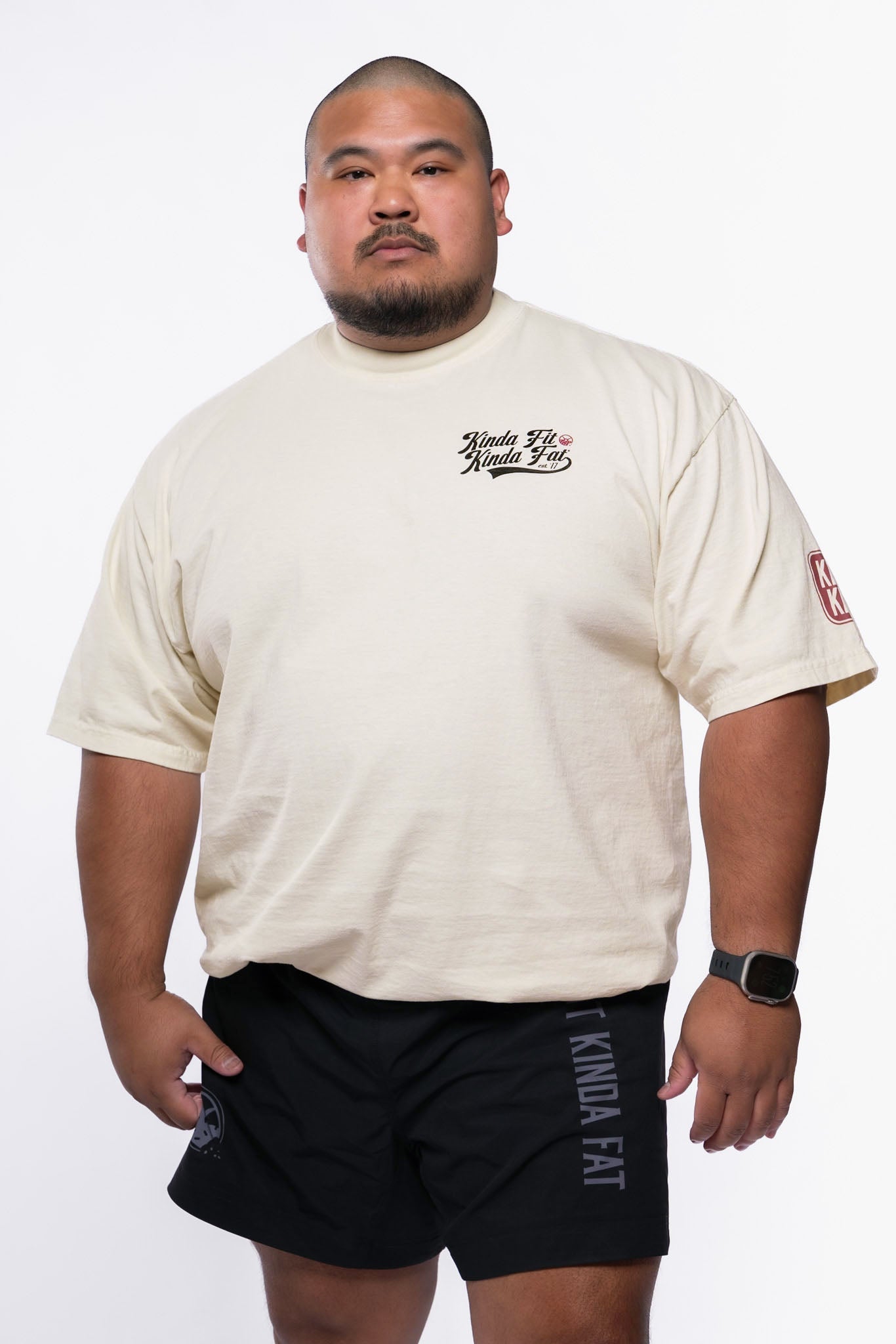 Kinda Fit Kinda Fat Batter Premium Oversized Tee