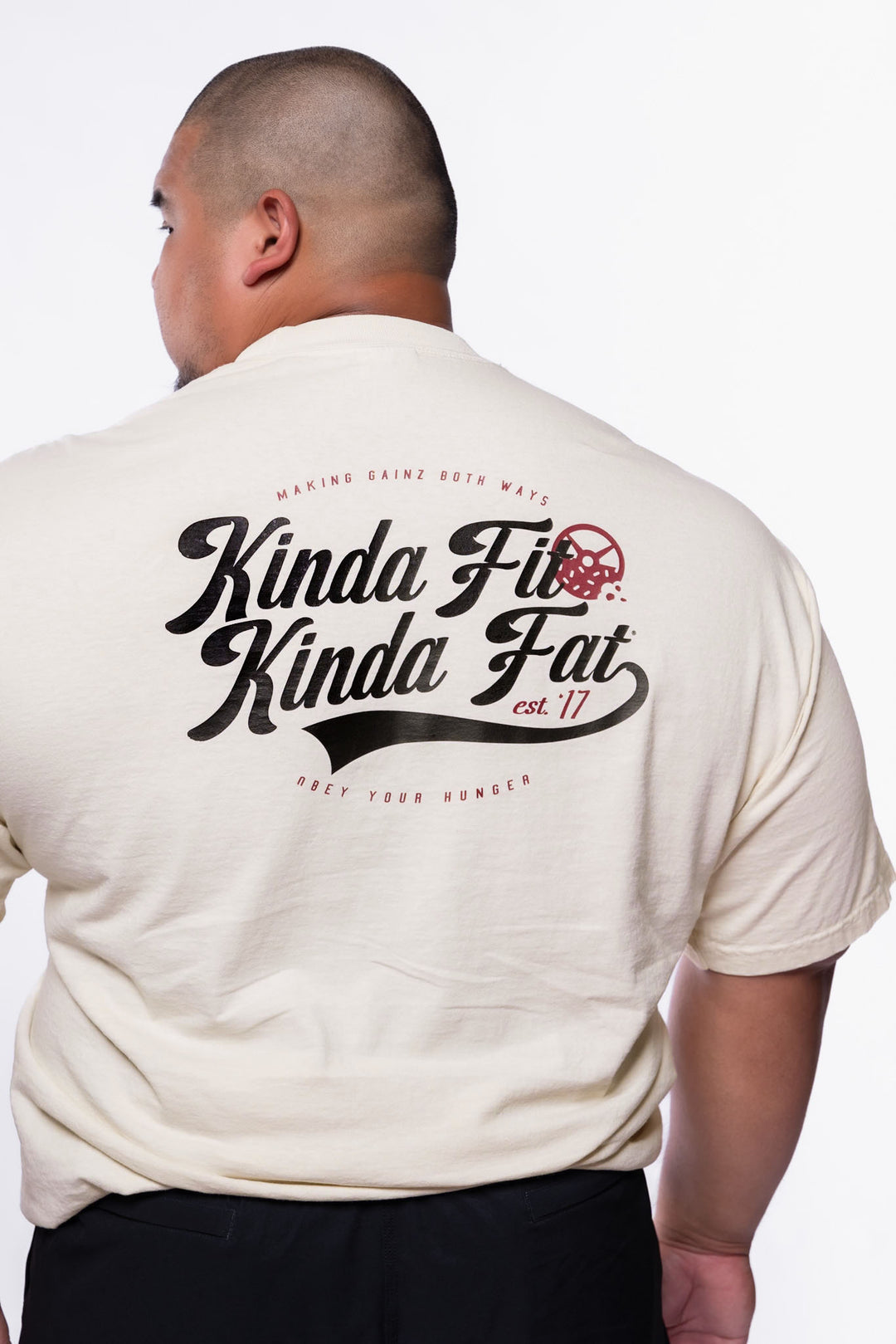 Kinda Fit Kinda Fat Batter Premium Oversized Tee