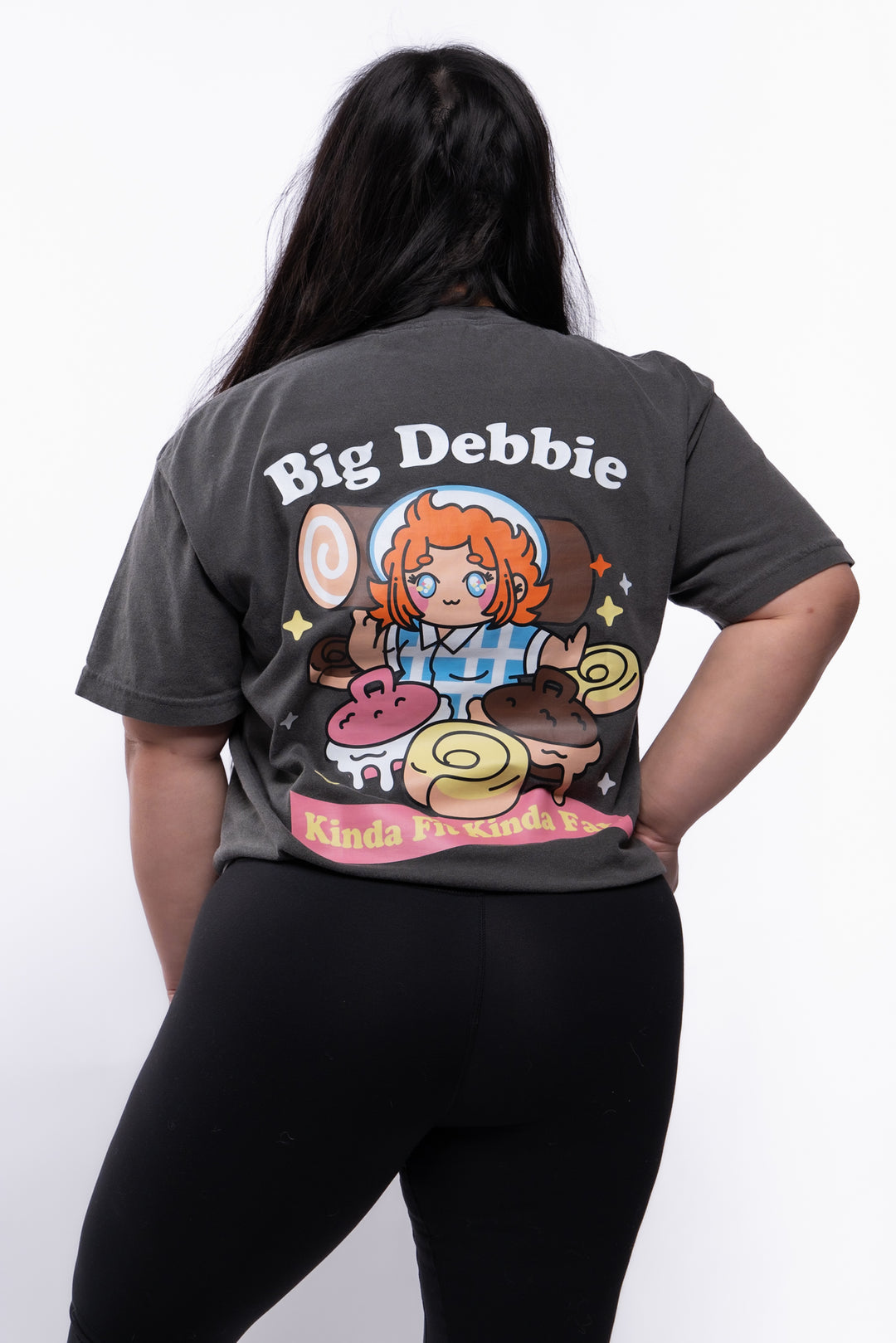 Kinda Fit Kinda Fat Big Debbie Boxy Tee