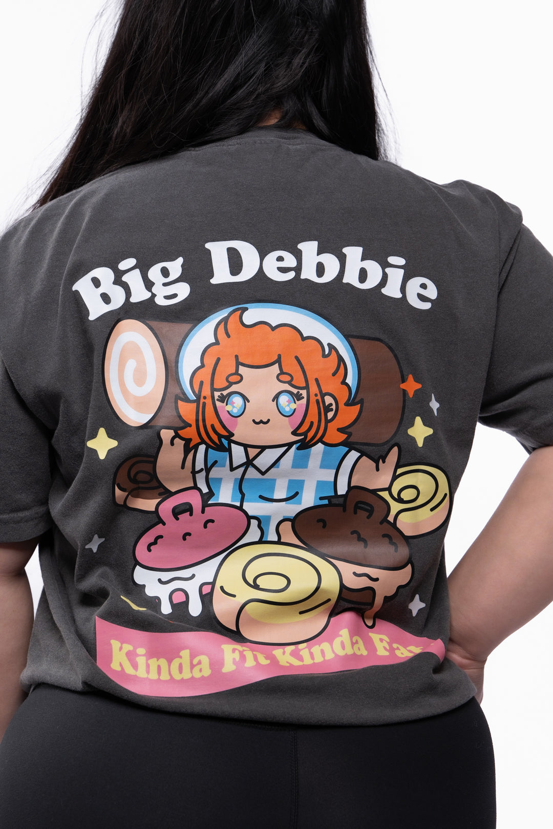 Kinda Fit Kinda Fat Big Debbie Boxy Tee