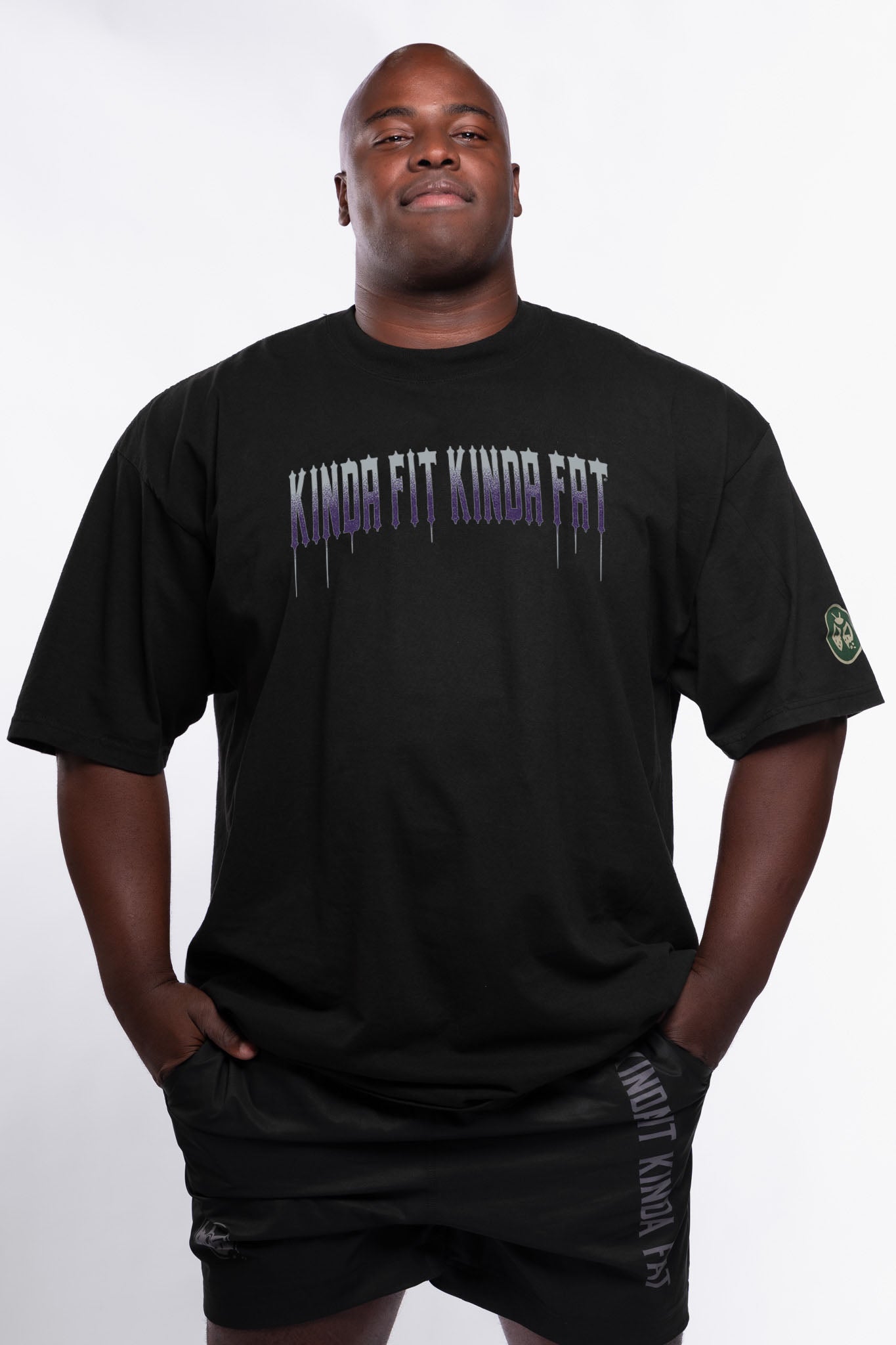 Kinda Fit Kinda Fat Bufferfree Premium Oversized Tee
